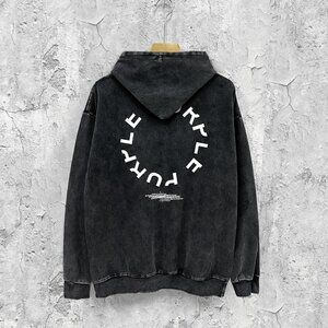 Mens Hoodie Sweatshirt American Hoodie Loose Letter Print Men's